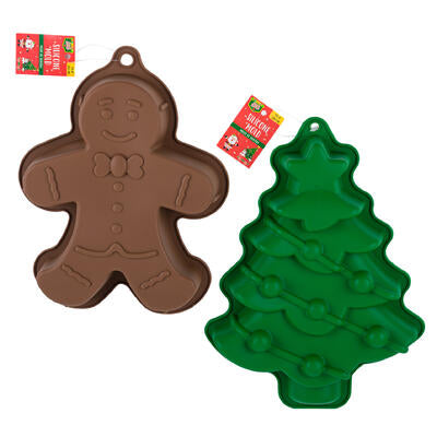 gingerbread silicone mold- 10.4 -- 24 per case