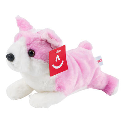 corgi mini plush- 8 - rose -- 24 per case