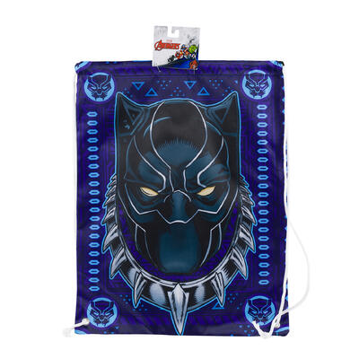 black panther cinch bag- 18 -- 12 per box