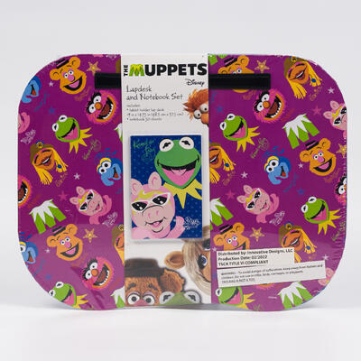 disney the muppets lapdesk w notebook- 19 -- 12 per case