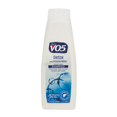 vo5 micellar detox shampoo- 12.oz -- 6 per case