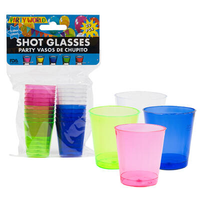 shot cup 20pc 0.68oz plstc -- 72 per case