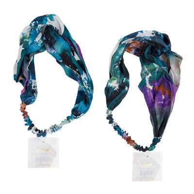 headband 1pc blue multi -- 72 per case