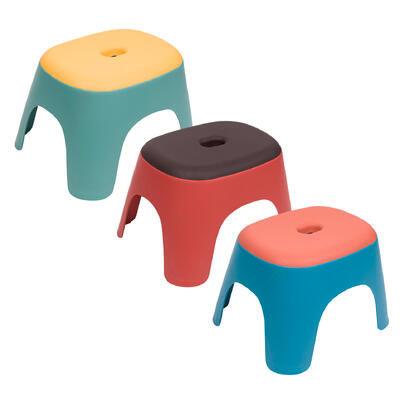 stool 14 l x9.5 h 3 astd 2tone -- 36 per case