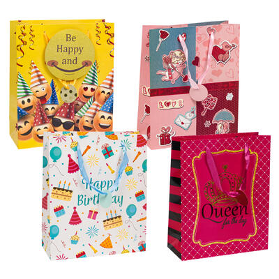 gift bag med everyday design -- 72 per case