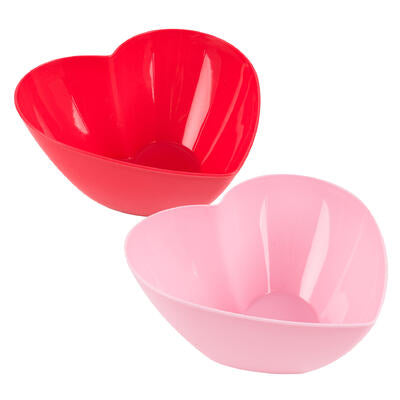 bowl 8.2 heart shape plstc 2as -- 36 per case