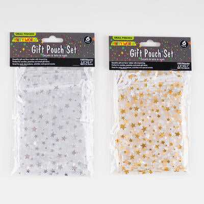 gift pouch set 6pc smal lw star -- 48 per case