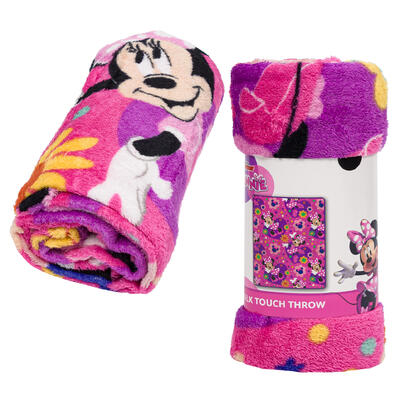 throw 40 x50 minnie silk touch -- 12 per case