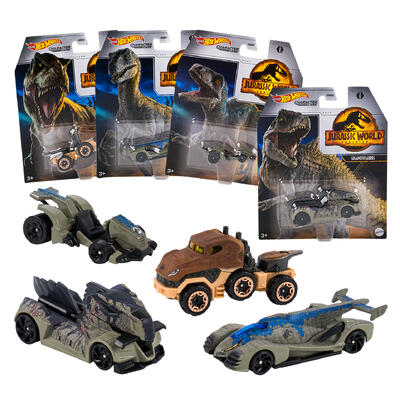 vehicle hw jurassic wrld 4ast -- 4 per case