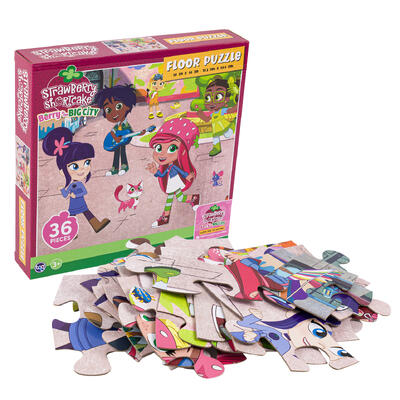 floor puzzle 36pcstrawberry sh -- 6 per case