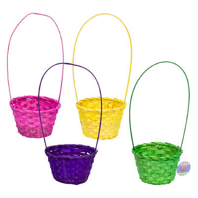 basket 6.2 bamboo multicolor 4 -- 36 per case