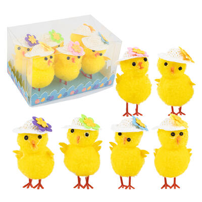 easter decor set 6pc 2.3 chic -- 36 per case