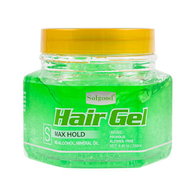 hair gel 8.45oz green -- 24 per case