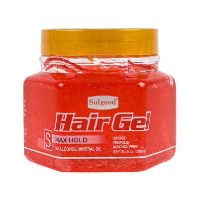 hair gel 8.45oz red -- 24 per case