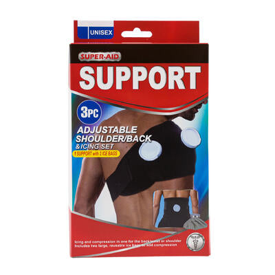 support band 3pc shoulder back -- 24 per case