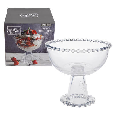 trifle bowl 8.1 footed glass -- 2 per case