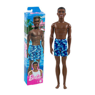 doll barbie ken beach diverse -- 4 per case