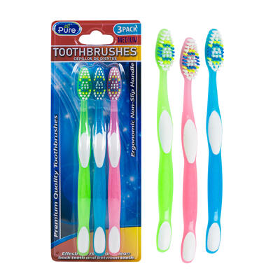 toothbrush 3pc effect 3assorted cl -- 36 per case