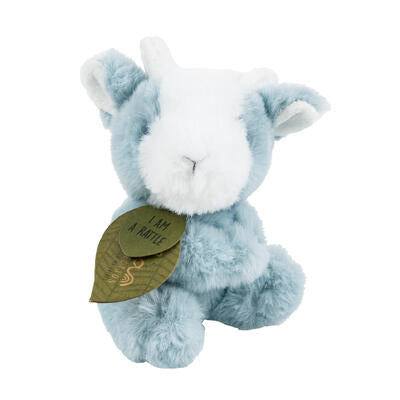 plush 6 goat kid rattle -- 24 per case