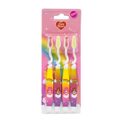 toothbrush 4pk pk care bear so -- 24 per case