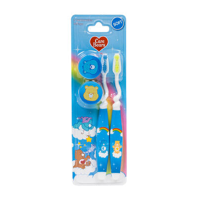 toothbrush 2pk bl care bear so -- 24 per case