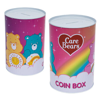 saving bank pink care bear -- 24 per case