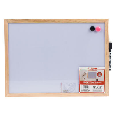 white board 11.8 x15.7 mgnetic -- 24 per case