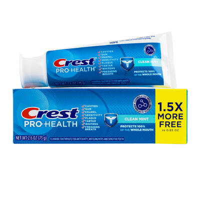 toothpaste 2.6oz pro health c -- 12 per case