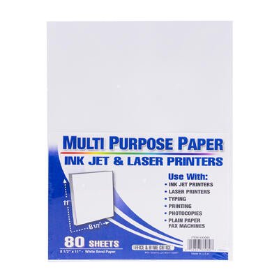 paper 80 ct 8.5x11 multipurpo -- 36 per case