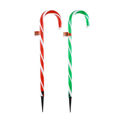 candy cane stake 28 2ast -- 48 per case