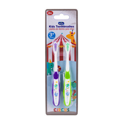 toothbrush 2pc circus design -- 36 per case