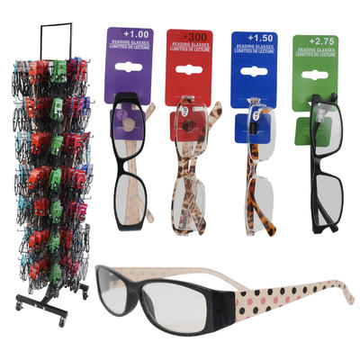 reading glasses display - unisex asst -- 576 per case