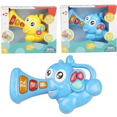 elephant music and light baby toy -- 24 per case