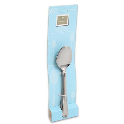 6 piece stainless steel tustin teaspoon -- 72 per case