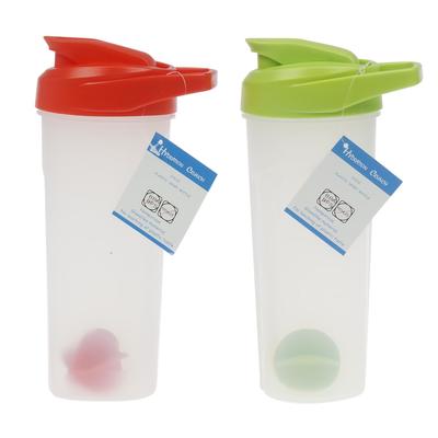 plastic water bottle- 600ml- 2 assortments -- 60 per case