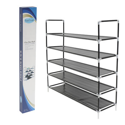 5 tier shoe rack -- 8 per case