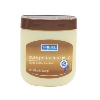 lucky super soft pure petroleum jelly - 6oz -- 12 per case