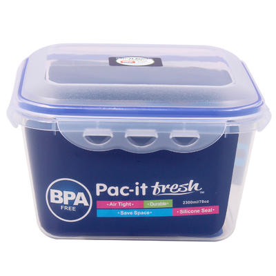 pac- it fresh food storage box - 78oz -- 48 per case