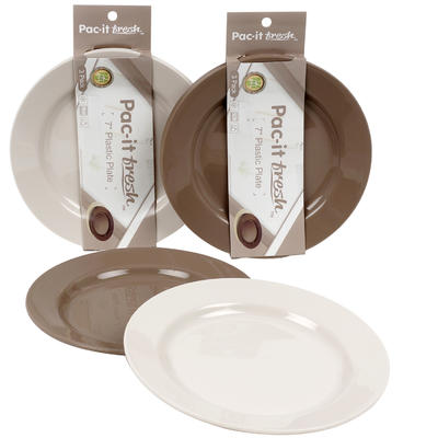 pac- it fresh 7-inch plate 3-pack - asst -- 48 per case