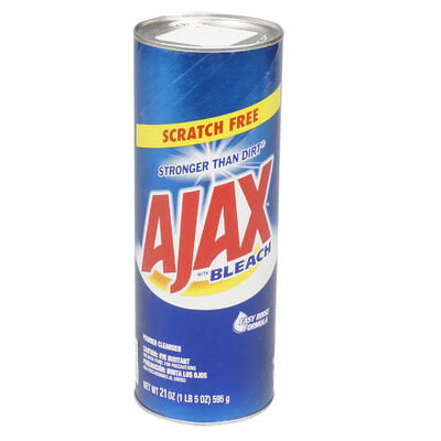 ajax with bleach powder cleanser 21oz -- 12 per case