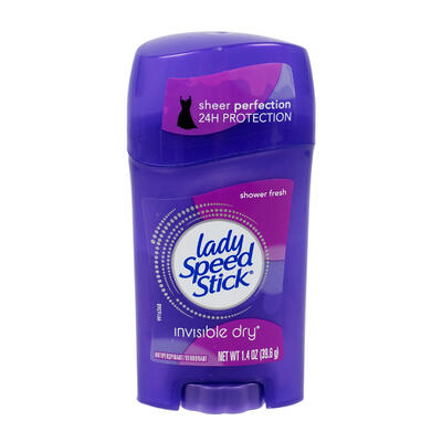 lady speed stick - shower fresh 1.4oz -- 12 per case