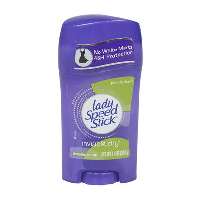 lady speed stick - powder fresh 1.4oz -- 12 per case