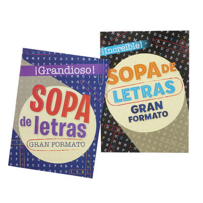 80 pg sopas de letras spanish word search book 5 -- 48 per case