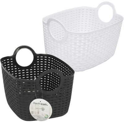 plastic basket- 11.1 - 2 assortments -- 18 per case