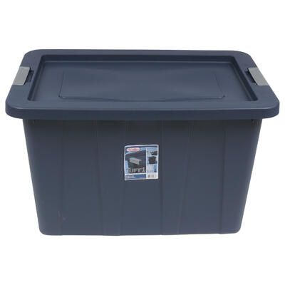 sterilite tote box w lid- 30 gallons -- 4 per case