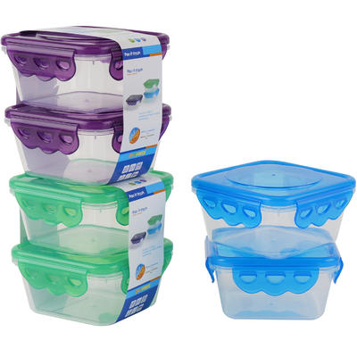 pac- it fresh 280ml food container 2-pack - asst 2 -- 72 per case