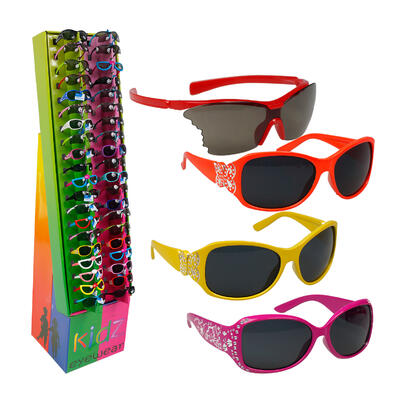 kids sunglasses display - asst -- 300 per case