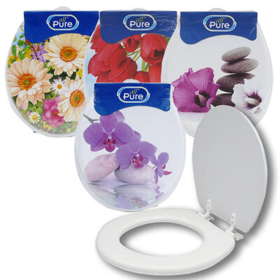 embroidered soft toilet seat -- 12 per case