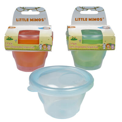 2 pack snack cup- 3 assortments -- 12 per box