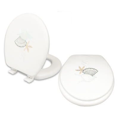 soft toilet seat- white -- 6 per case